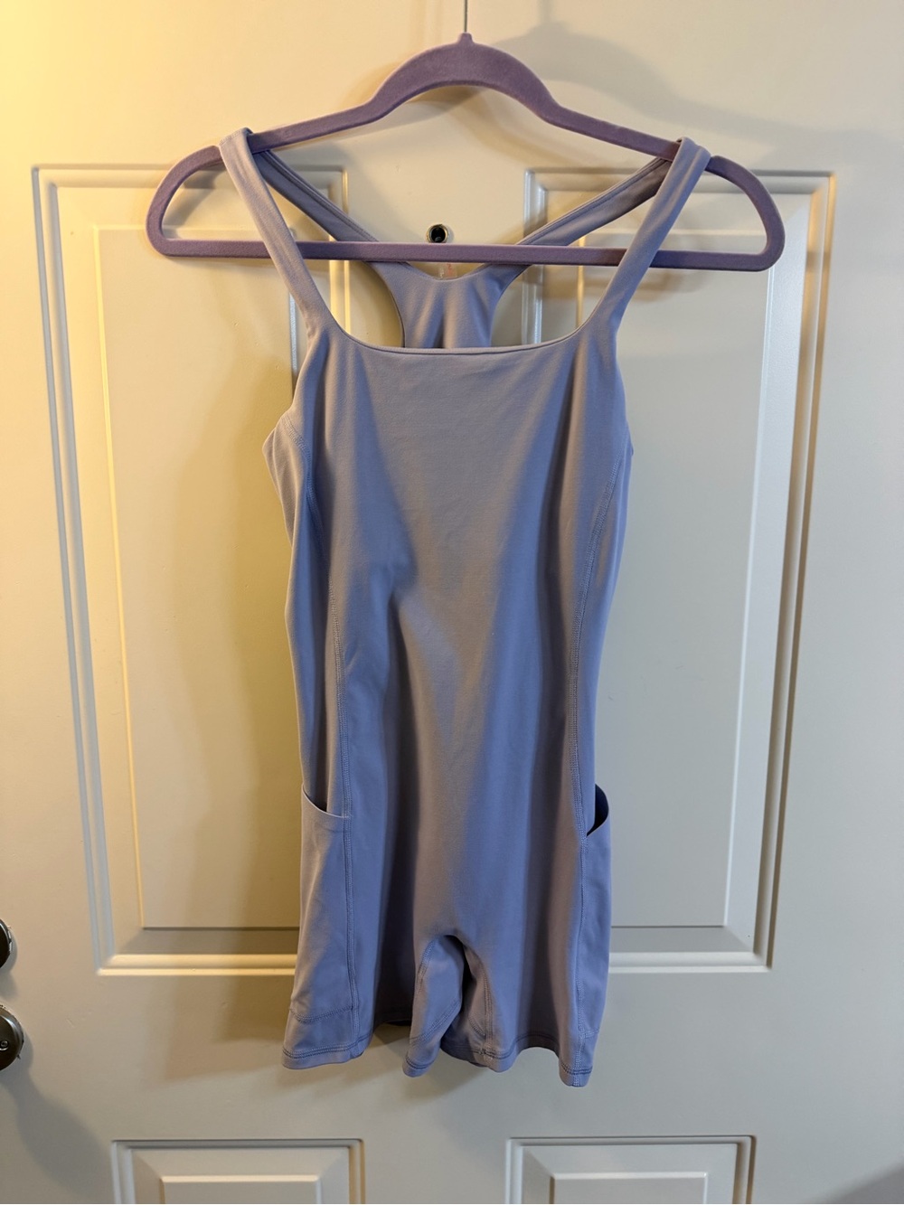 Free People Movement Never Better Romper Lavender Small